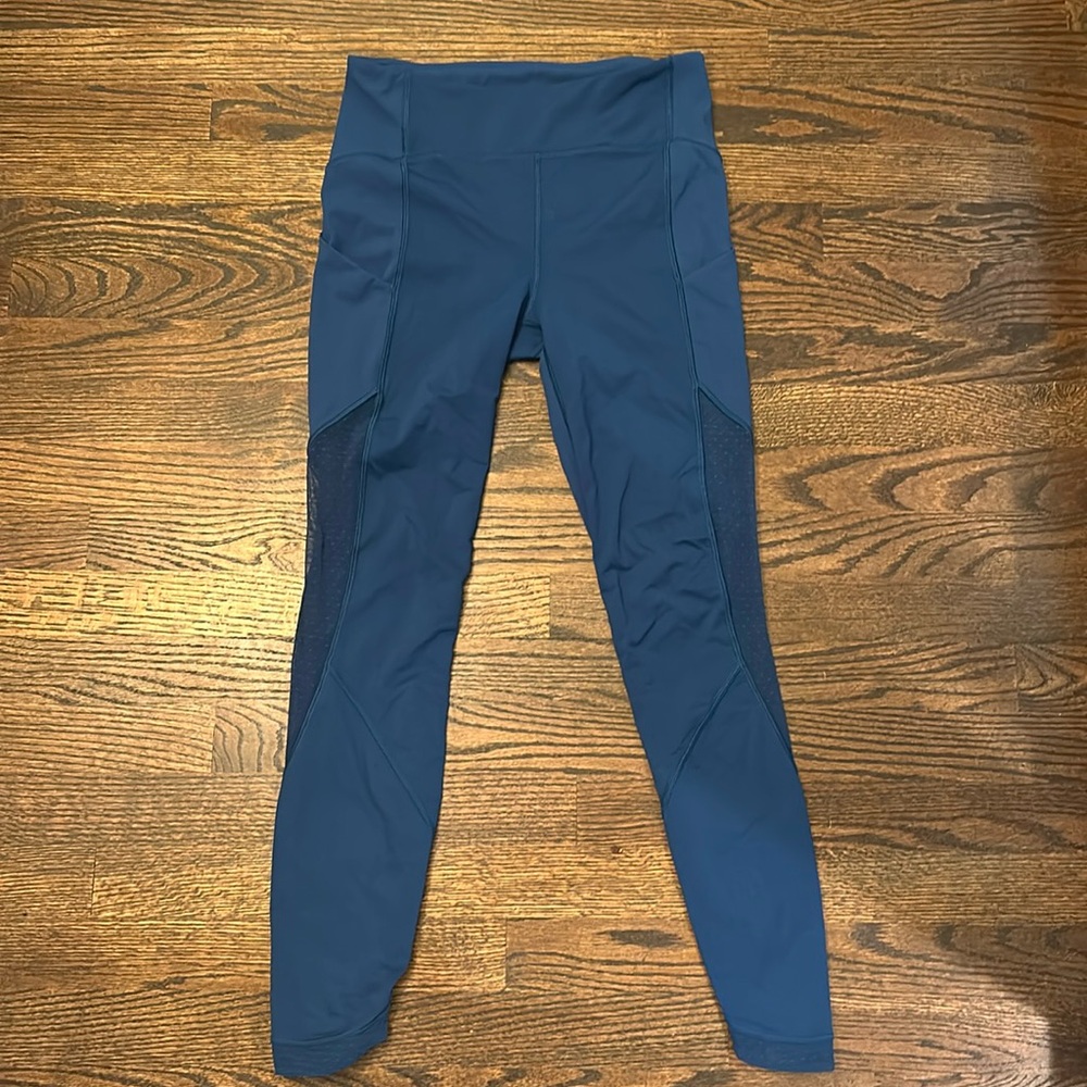 Marine blue lululemon leggings